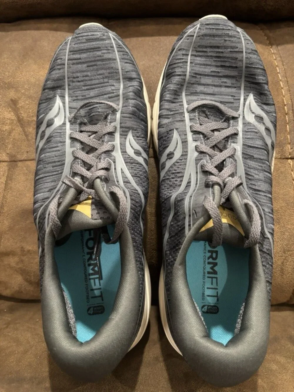 Saucony Kinvara 10 Gray S20467-41 Running Shoes Mens Size 12.5